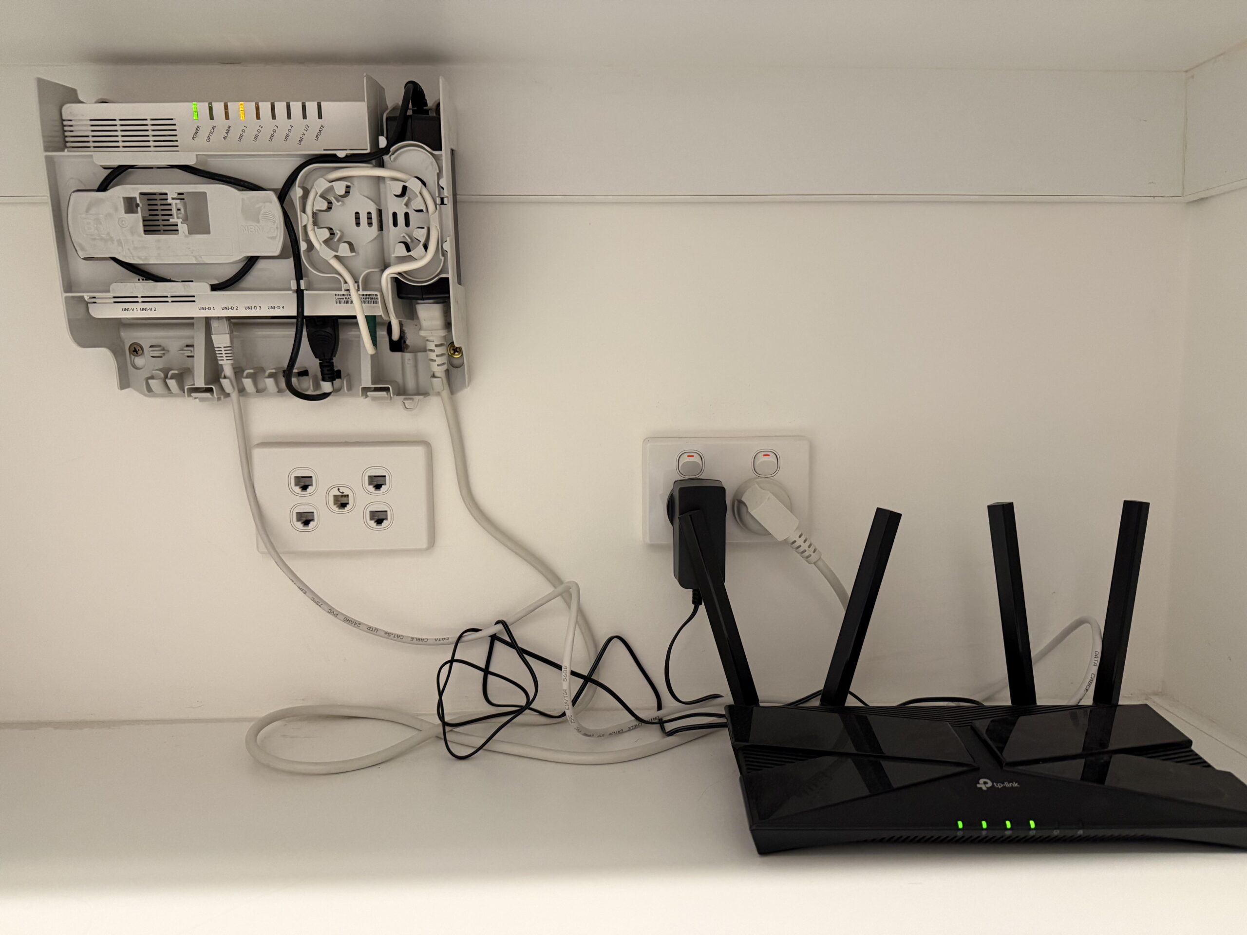 NBN, Phone & TV Mounting