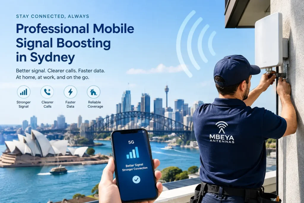 Professional Mobile Signal Boosting Sydney for Better Indoor Reception